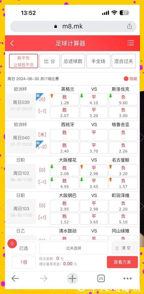 2026世界杯下注：足球赔率是如何计算的